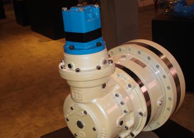 China Small White Hydraulic Motors , Oz Series Compact Geared Hydraulic Motor For Winch for sale