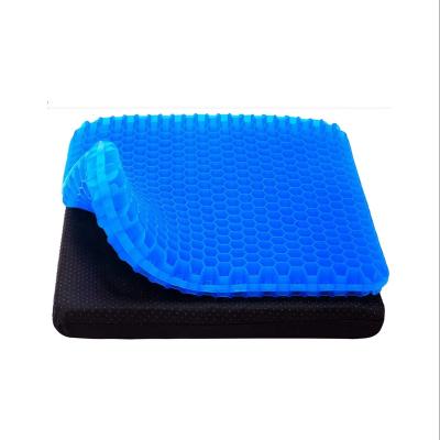 China Large Breathable Honeycomb Design Gel Anti-Static Thickened Cooling Pad For Car for sale