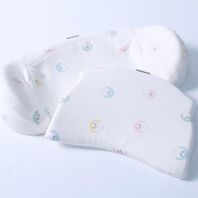 China Memory Baby Head Shaping Pillow To Prevent Syndrome And Memory Foam Flat Head Newborn Round Pillow for sale