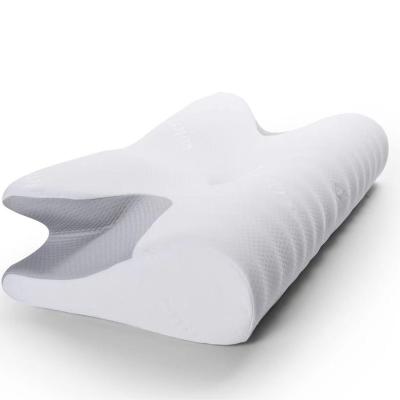 China Antistatic Latest Design Support Cervical Vertebra Improve Sleep Memory Foam Orthopedic Pillow for sale