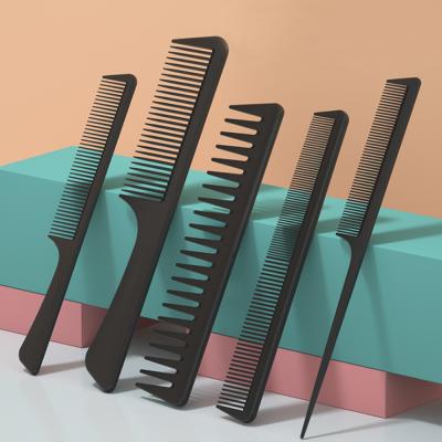 China Home Custom Anti-Static Private Hair Comb Durable High Quality Logo Wide Tooth Comb for sale