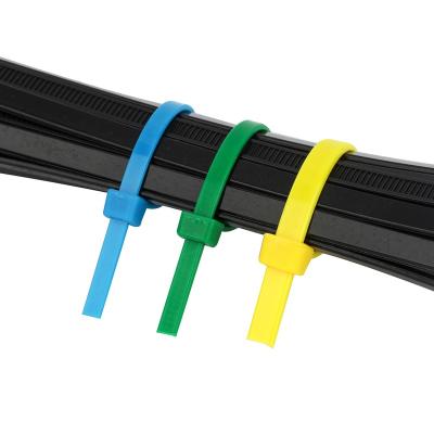 China Yarns Damping Black White UV Resistant Plastic Nylon Zip Ties Heavy Duty for sale