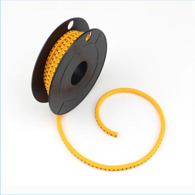 China Lightly Notch Factory Price Marine PVC Circle Cable Marker for sale