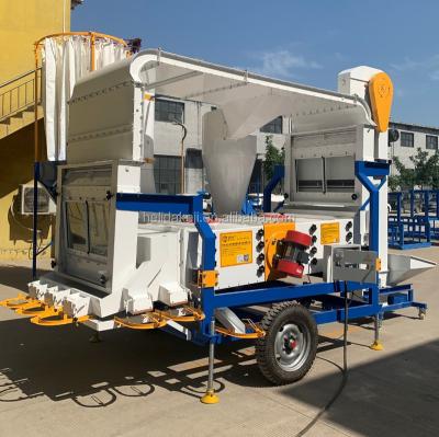 China Wheat Maize Seed Cleaning Machine Sesame Cleaning And Grading Machine 3800*2400*3200mm for sale