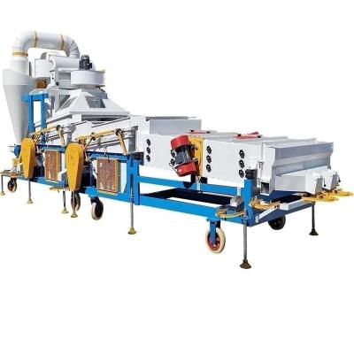 Κίνα China Competitive Price Automatic Barley Soybean Maize Flax Cumin Seed Cleaning Machine προς πώληση