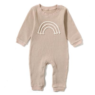 China Long Sleeve Cotton Baby Rompers Toddler Baby Onesie Pajamas Overalls Sleepsuit for sale