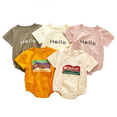 China Longsleeve 0-12 Months Baby Romper Baby Cotton Shorts Unisex Sleeve Jumpsuits Amazon for sale