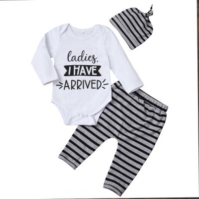 China Breathable Wholesale Price Cotton Amazon Sale Baby Romper Set Spring Autumn Warm Organic Cheap Baby Clothes for sale