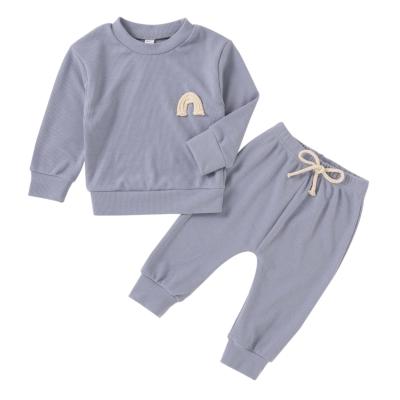 China Thermal Fall Baby Thermal Clothing Sets Infants And Toddlers Comfortable Fabric Pure Cotton Baby Boy's Clothing Unisex Sets for sale