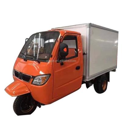 China Popular 250cc 300cc cargo railed trimotorcycle tricycle motorcycle gasoline motorcycle cargas for sale