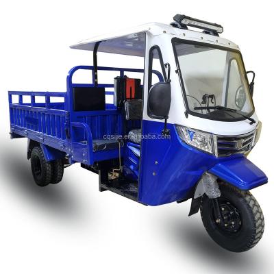 China Popular 300cc cargo 350cc motorized gasoline cargo motorcycle tricycles trimoto motorcycle cargueros for sale