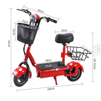 China Fashionable fashion 2 wheels tire powered electric scooters for sale