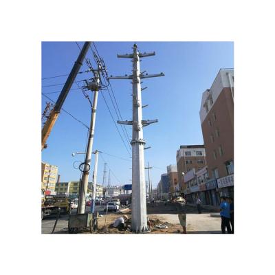 China Pole Electricity Transmission Telegraph Pole Manufacture For Polygonal Or Conical Electricity Transmission for sale