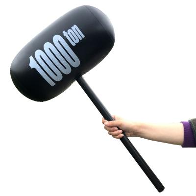 China Wholesale PVC Huge Foldable Inflatable Hammer Blows Up Party Toy Kids Adult Stress-Relief Inflatable Hammer for sale