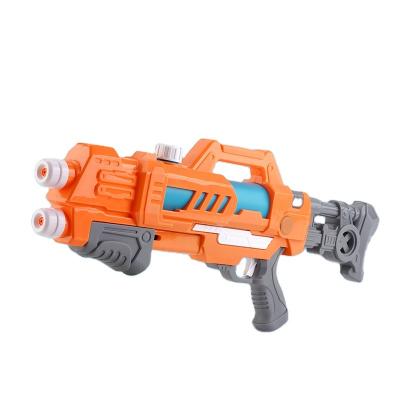 China Summer Toy Beach Water Battle Kids Two Nozzles Water Gun Toy 49CM Plastic High Pump for sale