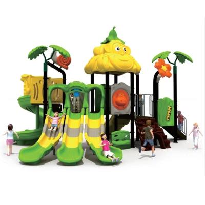 China PE Plastic Children Park Outdoor Garden Slide Amusement Park Playground Slide Sports Activity for sale