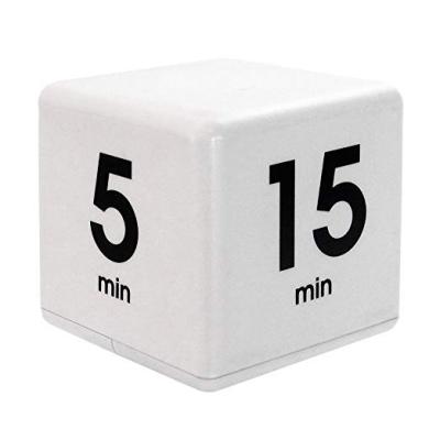 China Cute Digital Kitchen Timer Management Cube Multifunctional Miracle Timer Kids Workout Timer Square for sale