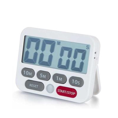 China Wholesale Custom Mini Countdown Plastic LED Kitchen Digital Electric Timer With Handing Hole for sale