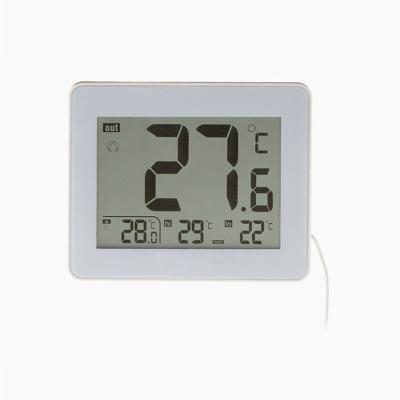 China Professional Digital Thermo Hygrometer Thermometer Indoor Room Humidity Measurement Rectangle for sale