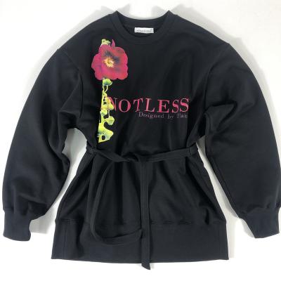 China QUICK DRY cheap custom design 100% cotton fleece sweater fleece over size lady's fleece sweater for sale