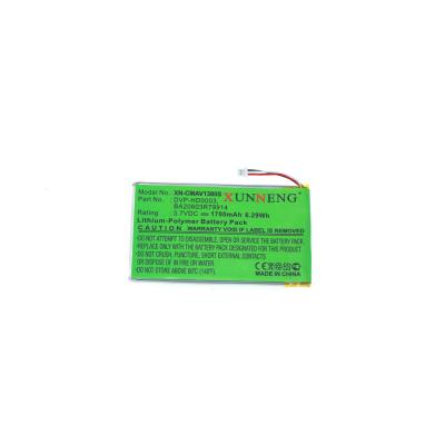 China Consumer Electronics Battery for Media Player Zen Vision M, Zen Vision M Video PN: BA20603R79914 DVP-HD0003 for sale