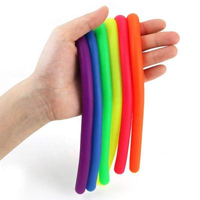 China Chinese Worry Relife Supplier TPR Noodle Toy For Wholesale Soft Elastic Noodle Stress Reliever Chinese Stress Reliever Toy for sale