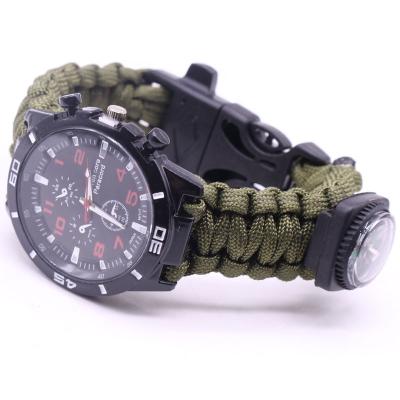 China Durable Paracord Accessories Survival Accessories Survival Outdoor Watch Kit Included Multiple Lightweight Paracord Outdoor Portable for sale