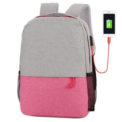 China With USB Smart School Bag USB Backpack Charger For Girls for sale