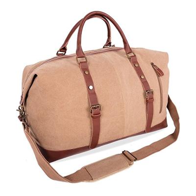 China Wholesale Canvas Duffel Bag Factory High Quality Canvas Duffel Bag Vintage Canvas Duffel Bag Durabe and Men for sale