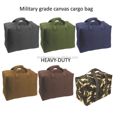 China Travel Ultra Light Military Canvas Cargo Bag for sale