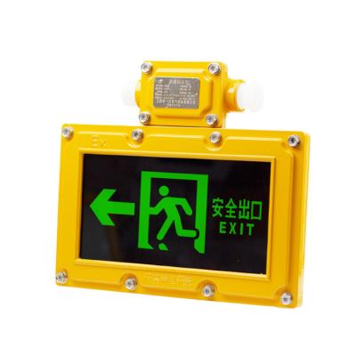 China Fire Emergency Warning Light Emergency Safety Exit Warning Light Explosion Proof Explosion Proof Lamp EXIT Auto Lighting Atex for sale