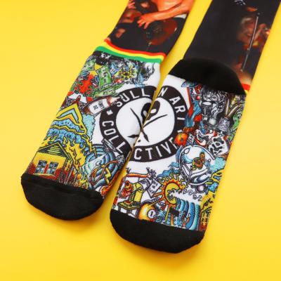 China Art Combed Cotton Breathable Happy QUICK DRY Cute Vivid Color Socks for Summer Spring for sale