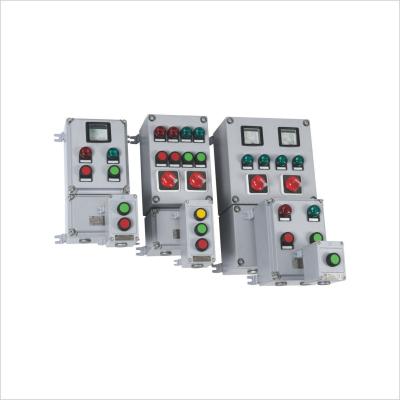 China Estación de control de aleación de aluminio de la serie BZC8050 Protección IP65 ATEX Certificado IECEx en venta