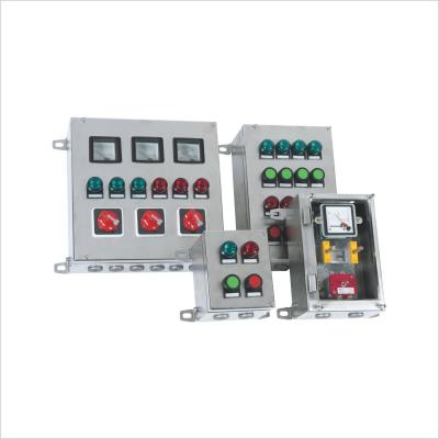 China Estaciones de control a prueba de explosión de la serie BZC8050 de acero inoxidable para lugares peligrosos en venta