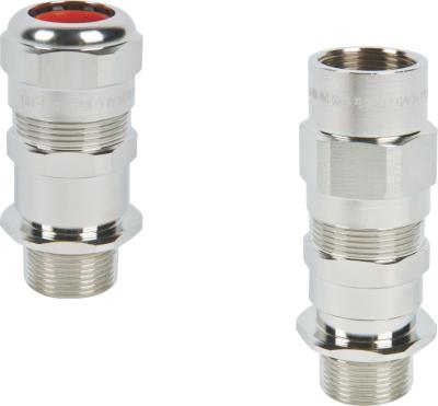 China DQM-CF Series Cable Gland Explosion Proof IP66 Stainless Steel Or Nickel Plated Brass for sale