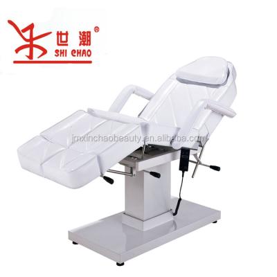 China Electric Massage Table Beauty Bed Through Electric Motors Adjustment Number Customizable for sale