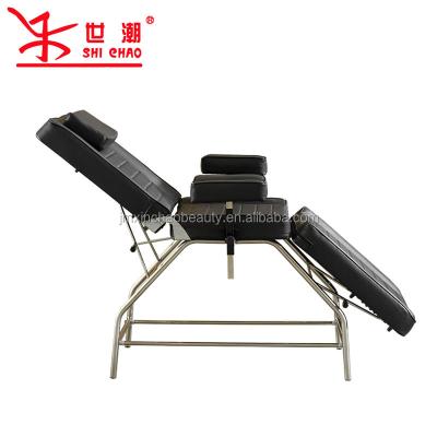 China Modern hot sale cheap spa bed; salon tattoo massage table; reclining chair stainless steel beauty facial bed for sale