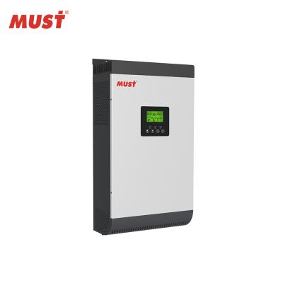 China MUST Best Selling Solar Hybrid Solar Inverter 5kw Off Grid Solar Hybrid Inverter 272*355*100MM (2-3KW) 297.5*468*125 for sale