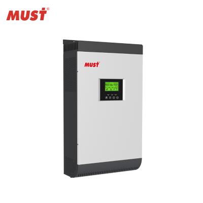 China MUST Solar Inverter 5KW Off Grid Solar Inverter With Parallel Operation Be 10KW Solar Inverter 638*548*241*300mm for sale