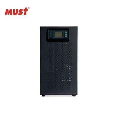 China COMPUTER MUST 10KVA High Frequency Online UPS Three Phase With 192vdc External Battery Set for sale