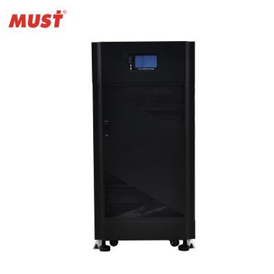 China Telecommunication MUST Low Frequency Online UPS 20KVA 30KVA 40KVA 60KVA 80KVA With AC 380V Pure Sine Wave Output for sale