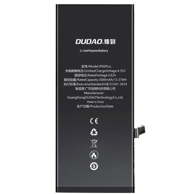 China Original DUDAO Mobile Phone Factory CE FCC TI 3500mah High Capacity Batterie Replacement Battery For Bateria iPhone 6 Plus Plus 6S for sale