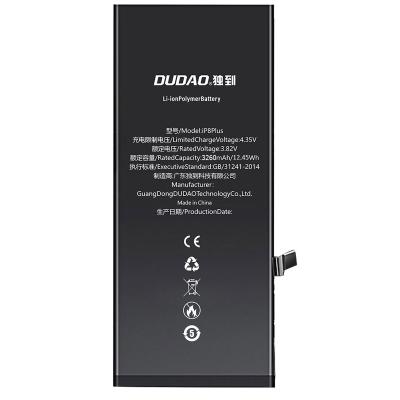 China TI IC DUDAO Dropshipping Logo Original Factory Custom 3260mAh Mobile Phone Replacement Battery For Bateria iPhone 8 plus XS XR 7S 6S for sale