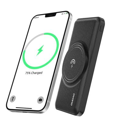 China Custom Logo DUDAO K14PRO Fast Charging Dropshipping Support Logo CE RoHS 1 Year Warranty 15W QI Powerbank Wireless Charging 10000mah Wireless Power Bank for sale