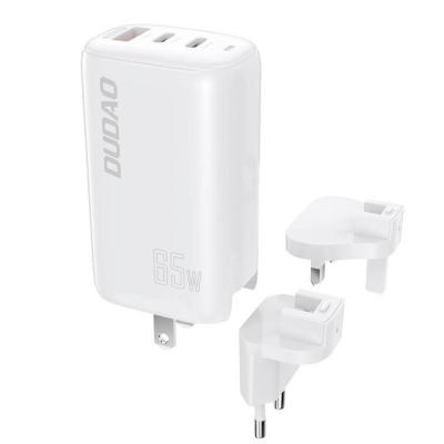 China UniversalÂ   65W CE RoHS Type C Wall Travel Charger PD Quick Charging 65W GaN Charger 1 Year Warranty USB Mobile Charger for sale