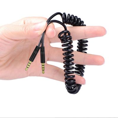 China ISO9001 Car 1 Year Warranty Factory Made Nylon Braided Flexible 3.5mm Male To Aux Cable. stereo speaker cord audio male for car for sale