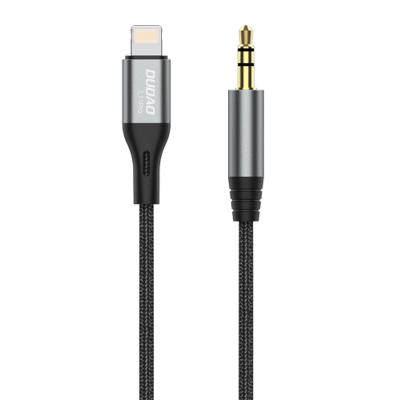 China Factory Made 1 Year Warranty Car ISO9001 Nylon CE RoHS Braided Lighting To 3.5mm Male Jack Audio Cable For AUX Cable. iPhone for sale