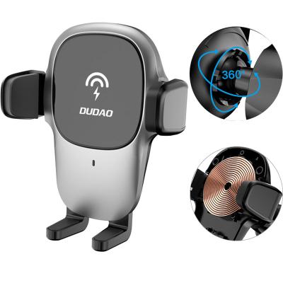 China Qi Phone Customize Dropshipping CE RoHS 1 Year Warranty 15W Air Vent Car Mount Phone Holder Fast Wireless Charging Wireless Charger for sale