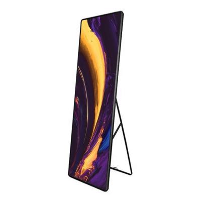 China Mall SHENZHEN TP Ultra Slim Portable P2.5 1920x640mm LED Poster Display For Indoor for sale