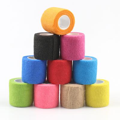 China Aranea 5cm*4.5m Breathable Custom Logo Waterproof Non Woven Cohesive Elastic Bandage Sports for sale